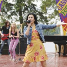 Demi Lovato in una scena di Camp Rock 2