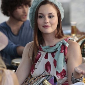 Leighton Meester in una scena dell'episodio Belles de Jour di Gossip Girl