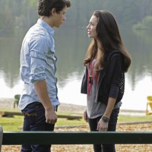 Nick Jonas e Chloe Bridges in un momento di Camp Rock 2