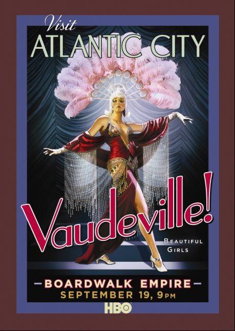 Poster Promozionale Della Serie Visit Atlantic City Per La Serie Hbo Boardwalk Empire 174921