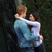 Ashley Tisdale e Matt Barr in una scena dell'episodio Beale St. After Dark di Hellcats