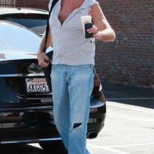 David Hasselhoff fuori dagli Studios di 'Dancing with the Stars' in Hollywood