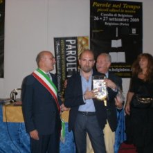 Donato Carrisi vincitore della seconda edizione del Premio Belgioso Giallo (Foto di Ambretta Sampietro)
