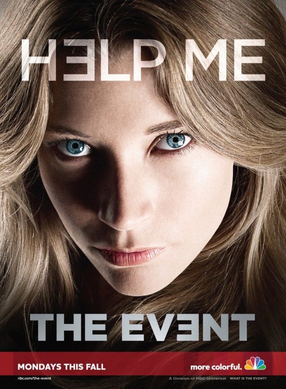 Un Poster Della Serie Tv The Event Con Lo Slogan Help Me 175157
