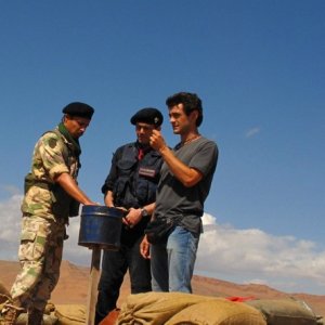 Vinicio Marchioni in una scena del film Venti sigarette di A. Amadei