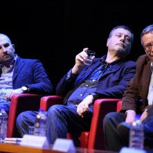 Donato Carrisi, Massimo Carlotto, Ranieri Polese. Auditorium Parco della Musica. Foto di Musacchio & Ianniello