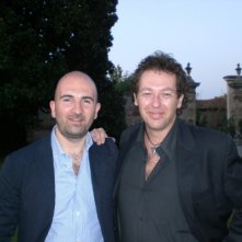 Foto di Ambretta Sampietro, luogo: Premio Belgioso Giallo, Donato Carrisi e Massimo Smith