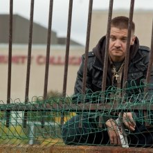 Jeremy Renner in un'immagine emblematica di The Town (2010)