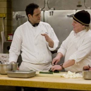 Philip Seymour Hoffman e Salvatore Inzerillo in una scena del film Jack Goes Boating