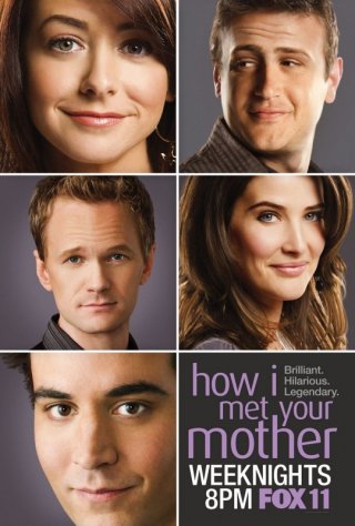 Un poster della stagione 6 di How I Met Your Mother