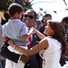 Lisa Vidal e Blair Underwood in una scena del pilot di The Event