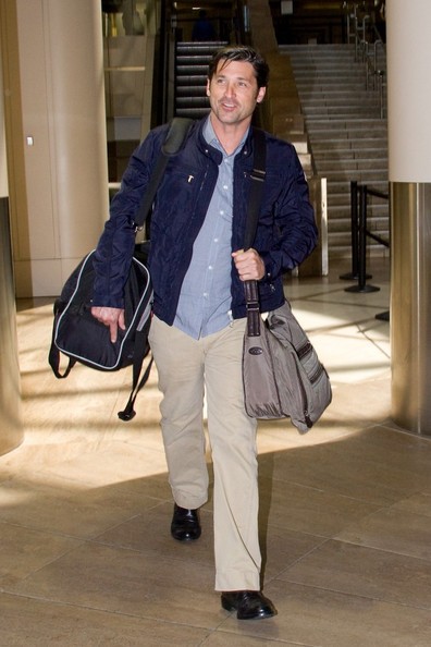 Patrick Dempsey Arriva Al Los Angeles International Airport 175575