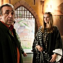 Silvio Orlando e Kasia Smutniak in una scena del film La passione