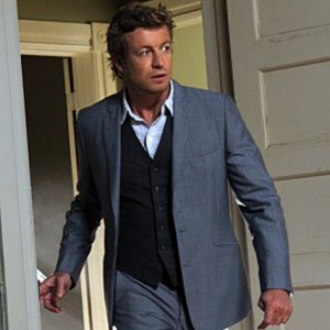 Simon Baker nell'episodio The Blood On His Hands di The Mentalist