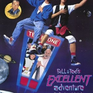 La locandina di Bill & Ted's Excellent Adventure