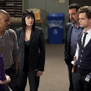 La squadra al completo nell'episodio JJ di Criminal Minds