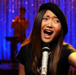 Charice in una scena dell'episodio Audition, premiere della stagione 2 di Glee