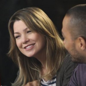 Ellen Pompeo e Jesse Williams nell'episodio Superfreak di Grey's Anatomy