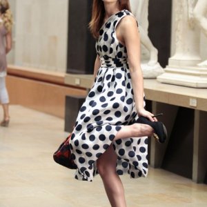 Leighton Meester in una sequenza dell'episodio Double Identity di Gossip Girl