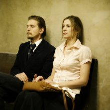 Mira Sorvino e Barry Pepper in un'immagine del film Like Dandelion Dust