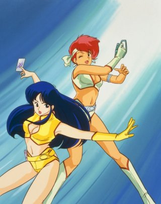 Un'immagine di Dirty Pair © Takachiho & Studio Nue