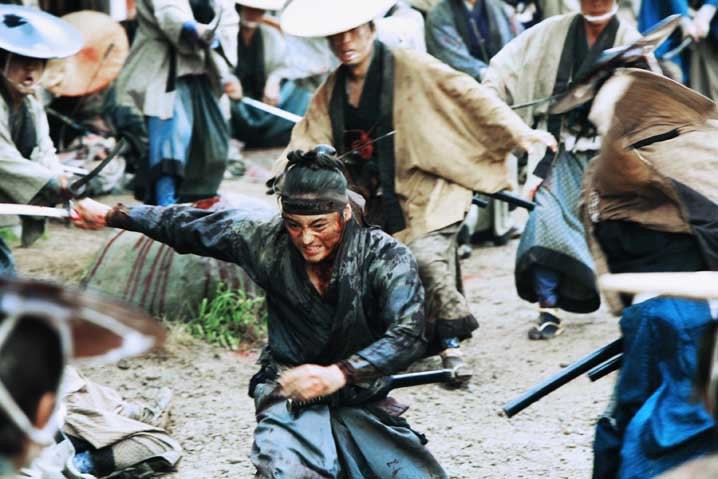 Un Immagine Del Combattimento Finale Del Film 13 Assassins Di Takashi Miike 176464