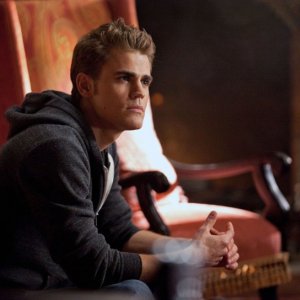 Paul Wesley in un momento dell'episodio Memory Lane di Vampire Diaries