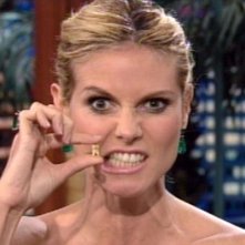 Heidi Klum e il suo dente fortunato