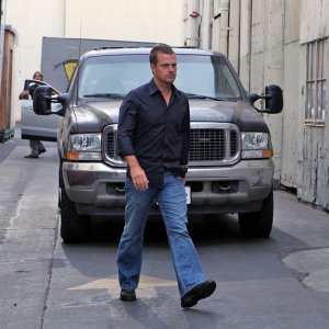 NCIS: Los Angeles: Chris O'Donnell  in una sequenza di Black Widow
