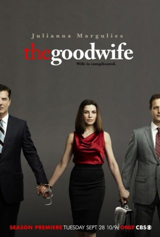 Un poster della stagione 2 di The Good Wife