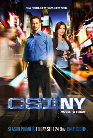 Un poster per la stagione 7 di CSI: New York