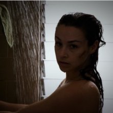 Danielle Harris in un'immagine dell'horror Hatchet 2