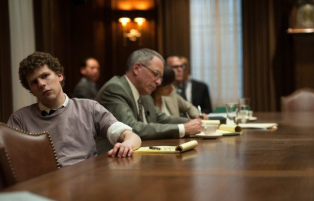 Jesse Eisenberg in una scena di The Social Network