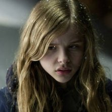 La piccola Chloe Moretz, protagonista dell'horror Let Me In