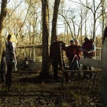 Un'immagine di gruppo dall'horror Hatchet 2