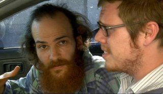 Andrew Dickler e Ben York Jones, protagonisti del film Douchebag