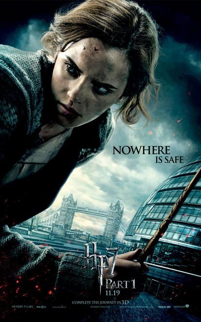Character Poster Hermione Per Il Film Harry Potter E I Doni Della Morte Parte 1 177098