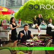 Un poster della stagione 5 di 30 Rock