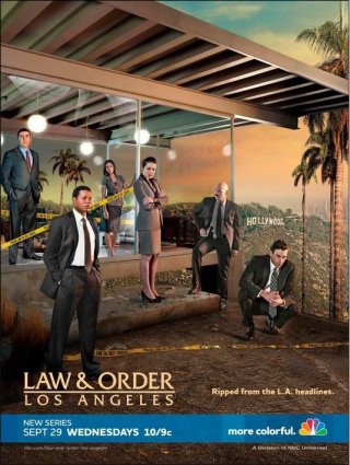 Un poster di Law & Order: Los Angeles