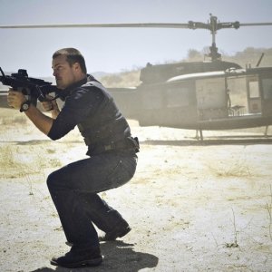 G (Chris O'Donnell) in una sequenza dell'episodio Borderline di NCIS: Los Angeles