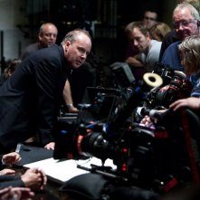 David Yates e parte del cast sul set di Harry Potter e i Doni della Morte - Parte 1