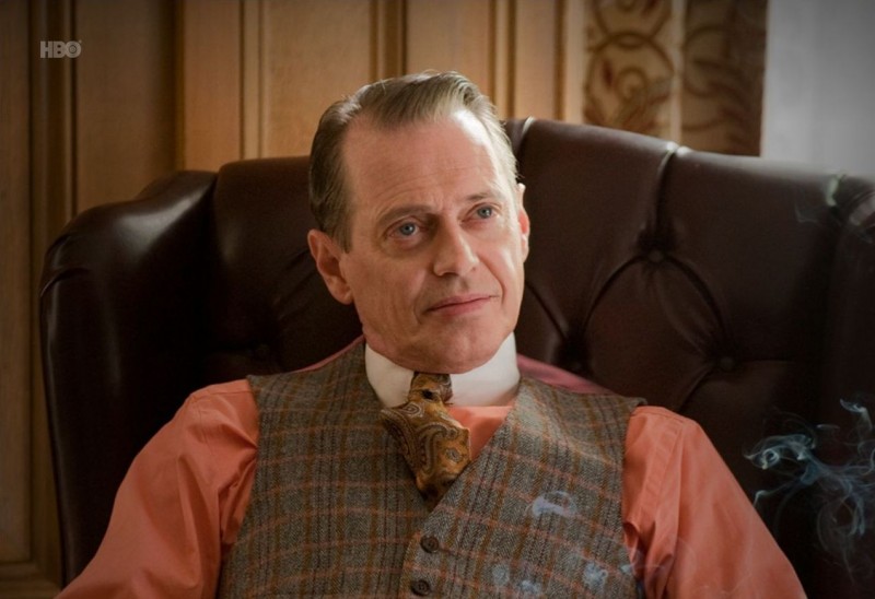 Steve Buscemi in una scena di Boardwalk Empire