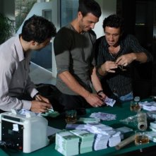 Una foto di scena della fiction Le due facce dell'amore