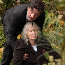 Daniel Auteuil e Sabine Azéma in una scena del film Donnant, Donnant