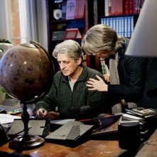 Francesca Neri e Fabrizio Bentivoglio in una scena del film Una sconfinata giovinezza