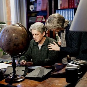 Francesca Neri e Fabrizio Bentivoglio in una scena del film Una sconfinata giovinezza