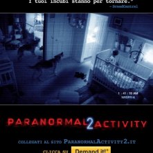 La locandina italiana di Paranormal Activity 2