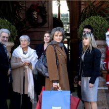 Vincenzo Crocitti con Francesca Neri e Fabrizio Bentivoglio nel film Una sconfinata giovinezza