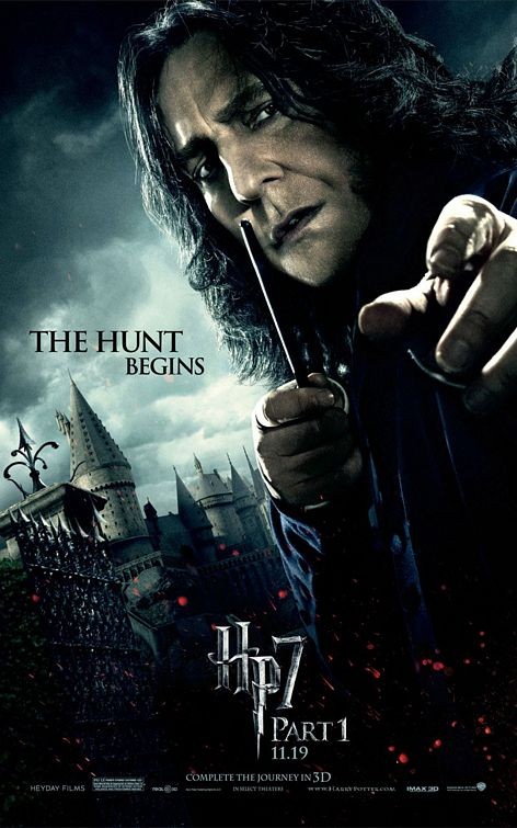 Character Poster Snape Per Il Film Harry Potter E I Doni Della Morte Parte 1 177899