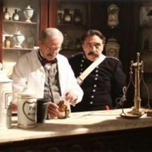 Maurizio Casagrande, Nino Frassica e Neri Marcorè nel film La scomparsa di Patò